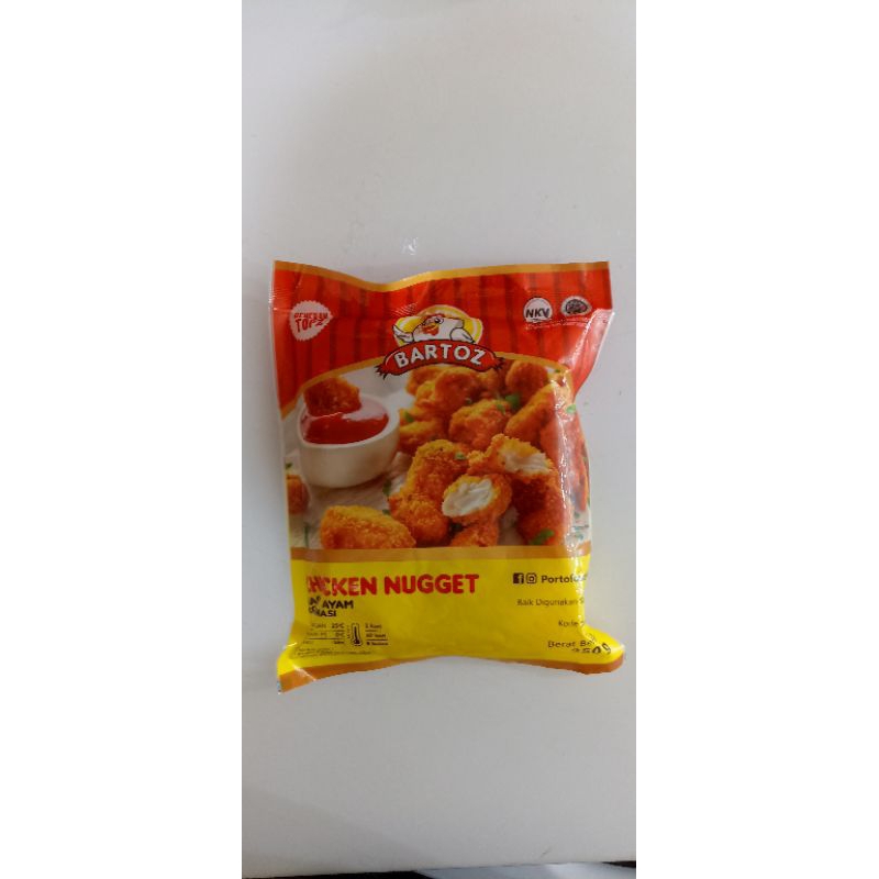 

BARTOZ Chicken nugget ayam 250gr naget ayam bartos