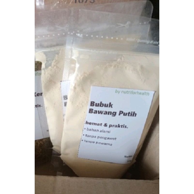

BUBUK BAWANG PUTIH / REMPAH / BAHAN RAMUAN /DAPUR BAHAN MASAK