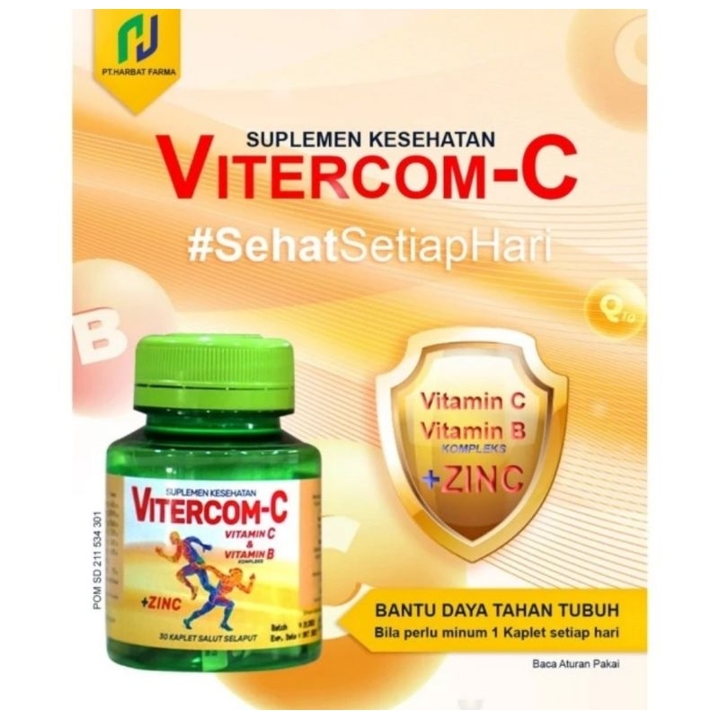 vitercom c multivitamin b dan c kompleks sehat dan bugar