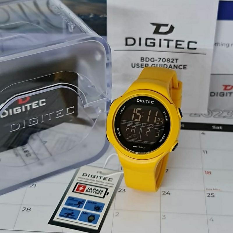 DG 7082 ORIGINAL WATERPROOF TERBARU JAM TANGAN PRIA WANITA BISA COD