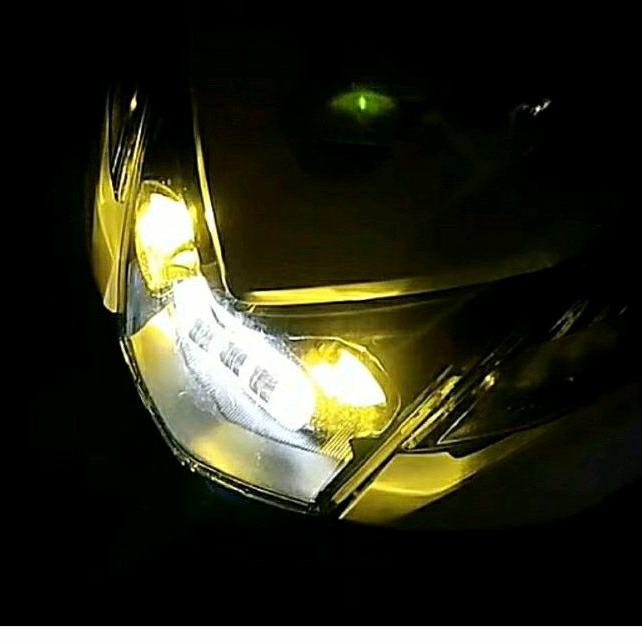 PAKET REFLEKTOR DAYMAKER LED BEAT FI COSTUM LAMPU TEMBAK DEVIL EYE