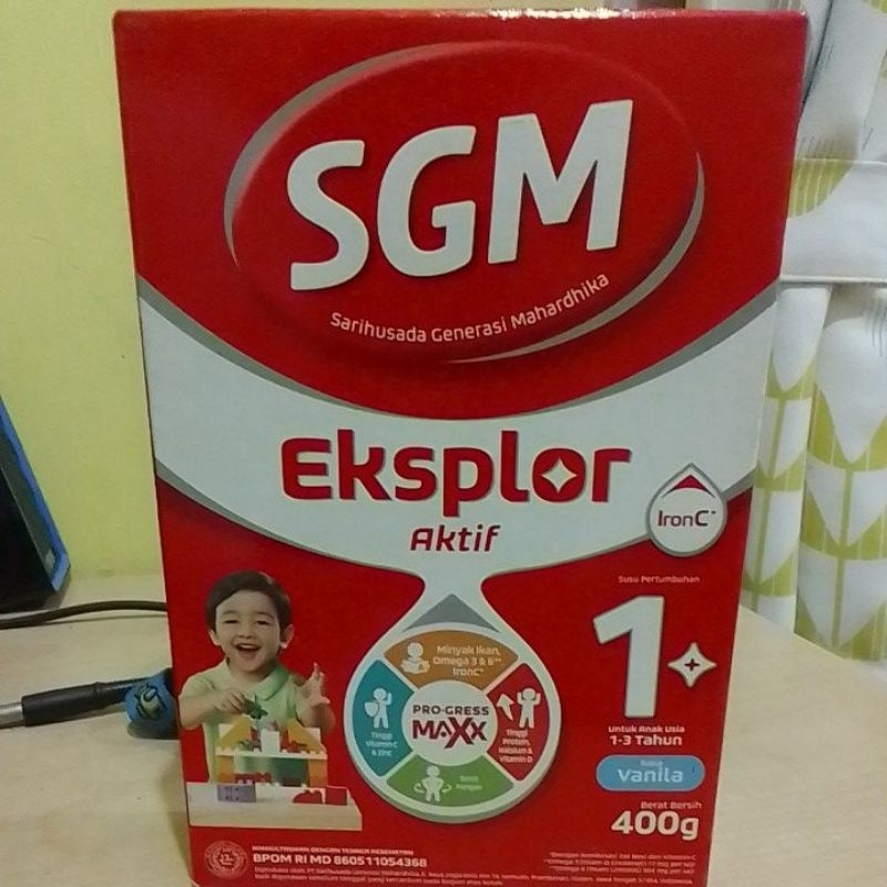 Susu SGM 1+ madu / vanila 900 gr / Susu SGM 1+ madu / vanila 400 gr