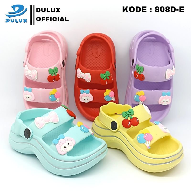 DULUX - SANDAL SLOP FUJI DUA ANAK PITA LUCU 808D UKURAN 24-29