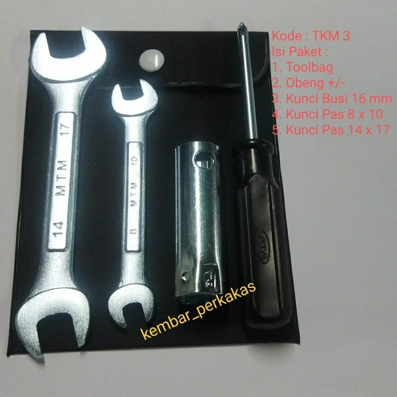 Toolkit sepeda motor matic &amp; bebek