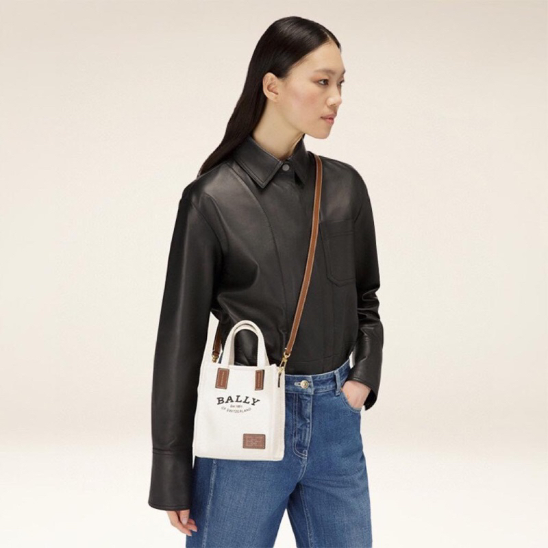 Bally Canvas tote Bag