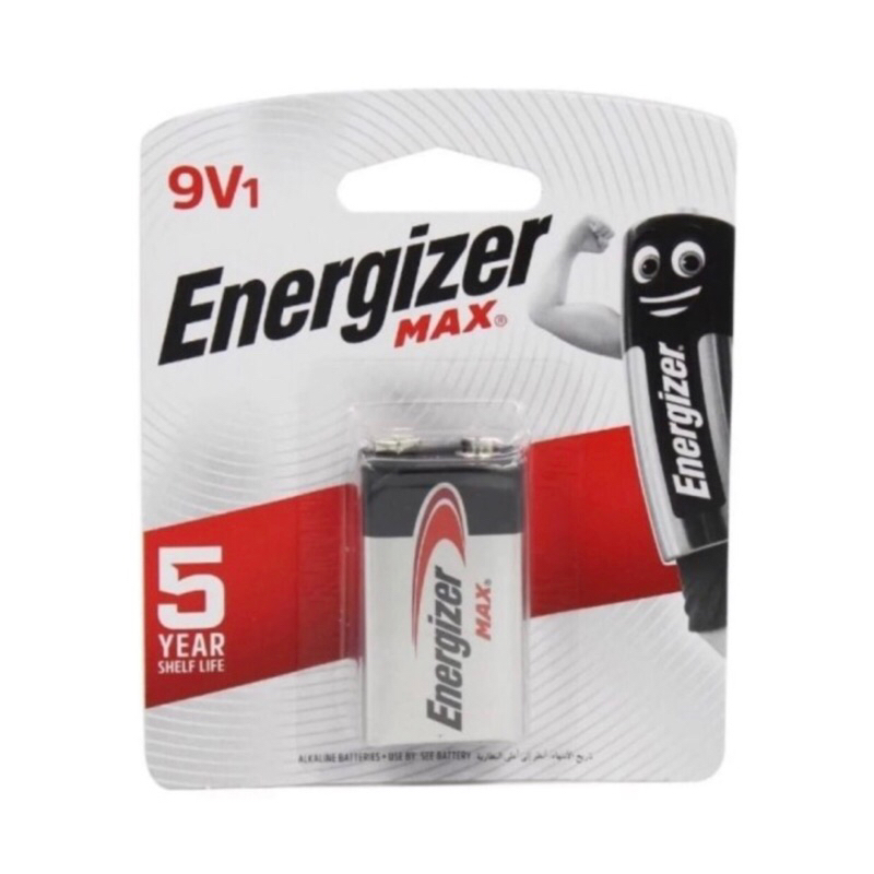 Baterai Kotak Energizer Max 9V Alkaline batteries / battery / batu batre - Original