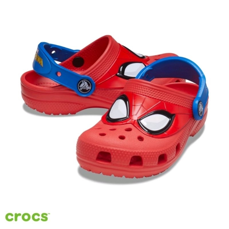 Crocs Anak Spiderman / Sandal Crocs Anak Fun lab spiderman