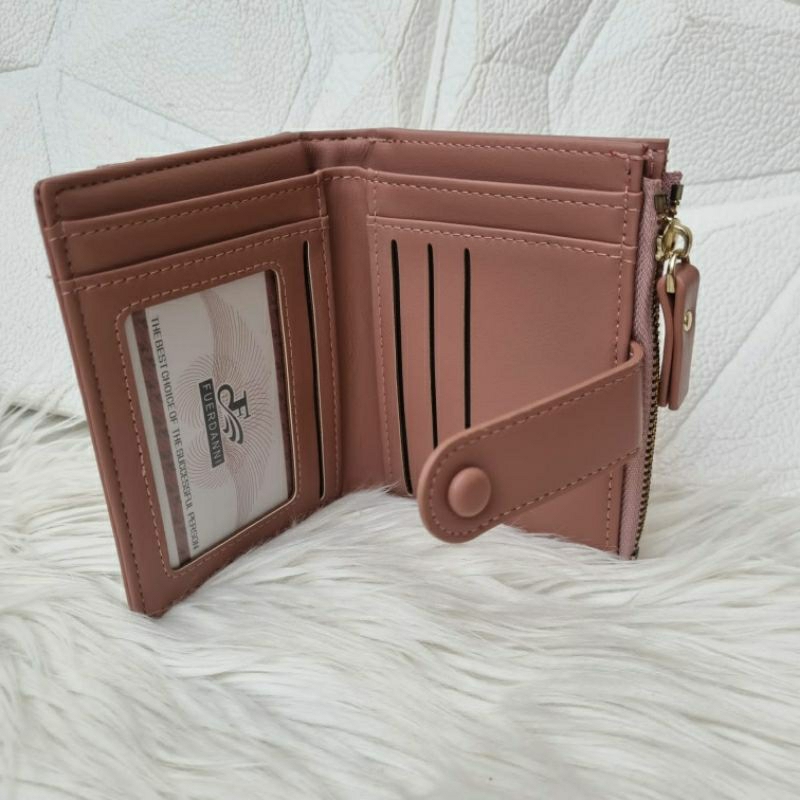 Dompet Pendek Lipat Mini Kancing New Model