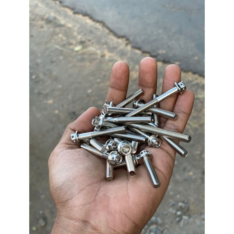 Baut probolt mesin Tiger fizr RX-King cb gl mp original kingdot