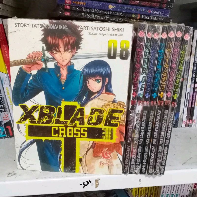 komik X Blade Cross vol 1 - 8 END