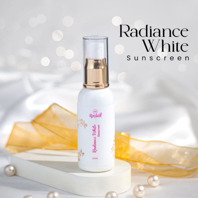 (BPOM)SUNCREEN RJNSKIN RADIANCE WHITE SUNCREEN SPF 50