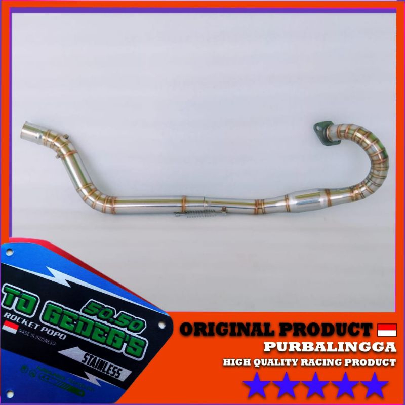 Knalpot Motor Yamaha WR 155 Trail full stainless