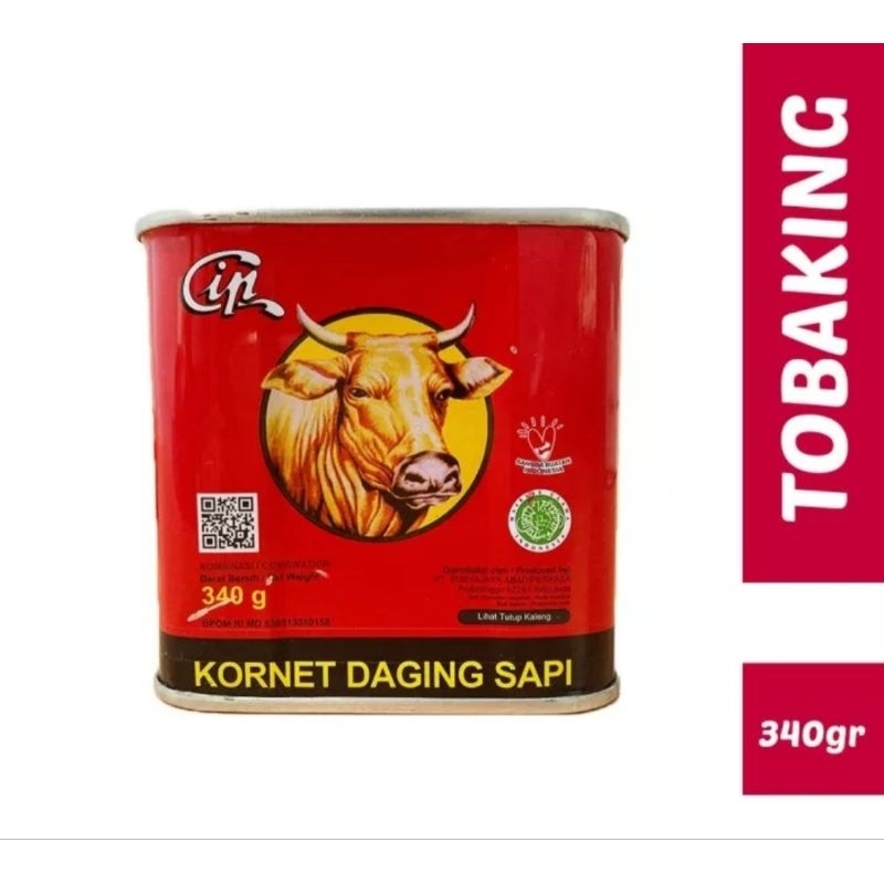 kornet daging sapi cip 340 gram