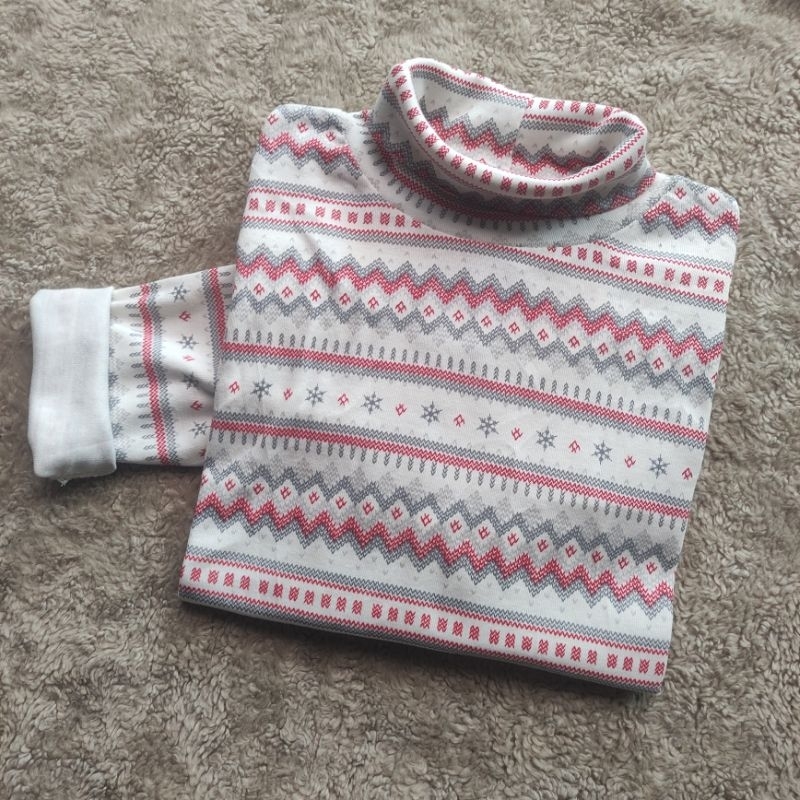 KAOS OBLONG STRIPE / TURTLENECK  / unisex (pria &amp; wanita)