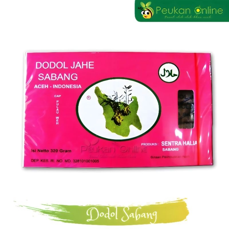 

Dodol Jahe Sabang Sentra Halia / Oleh-oleh makanan Aceh
