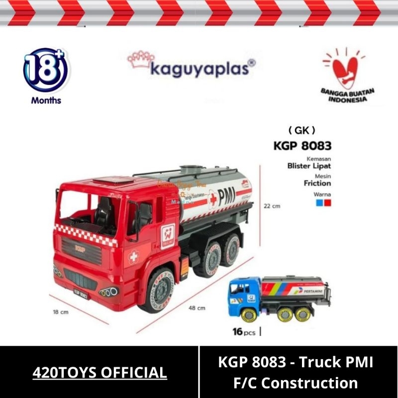 ARFB - Mainan Anak Mobil Truck Tanki Konstruction KGP 8083