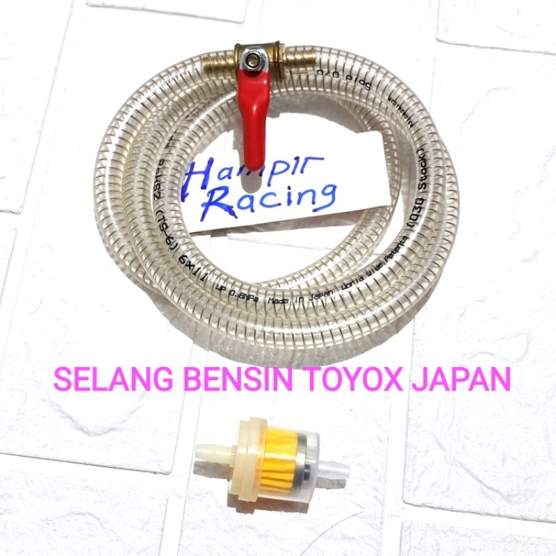 [PROMO] SELANG BENSIN TOYOX JAPAN SELANG BENSIN TRANSPARAN SELANG BENSIN RACING KRAN BENSIN MOTOR SA