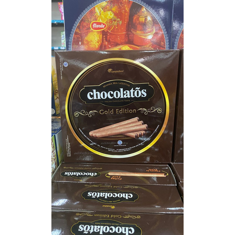 

Chocolatos Gold Edition 350g kaleng
