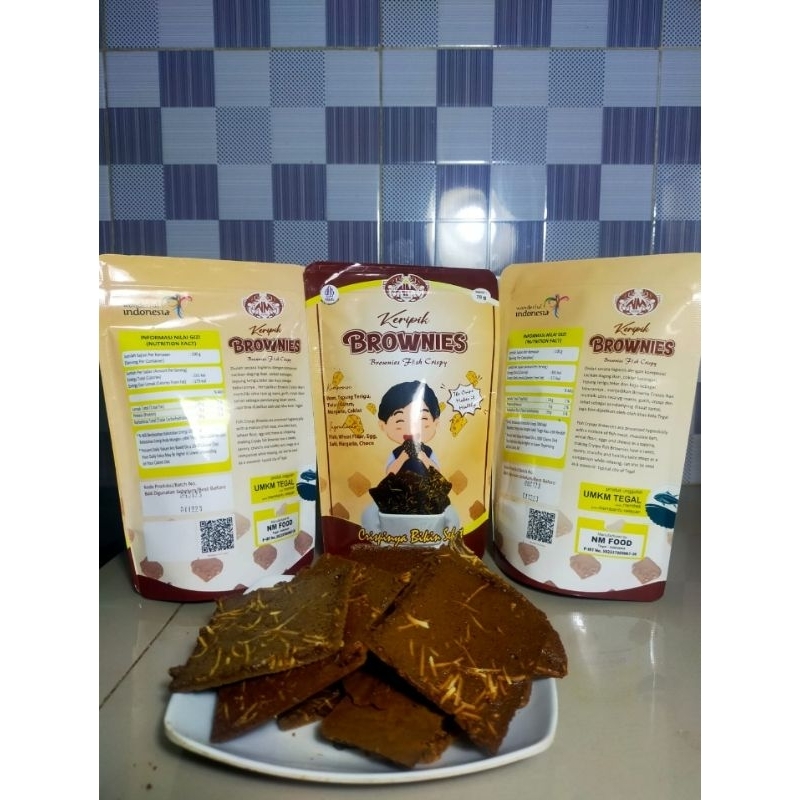 

Keripik Brownies Ikan (Brownies Fish Crispy)