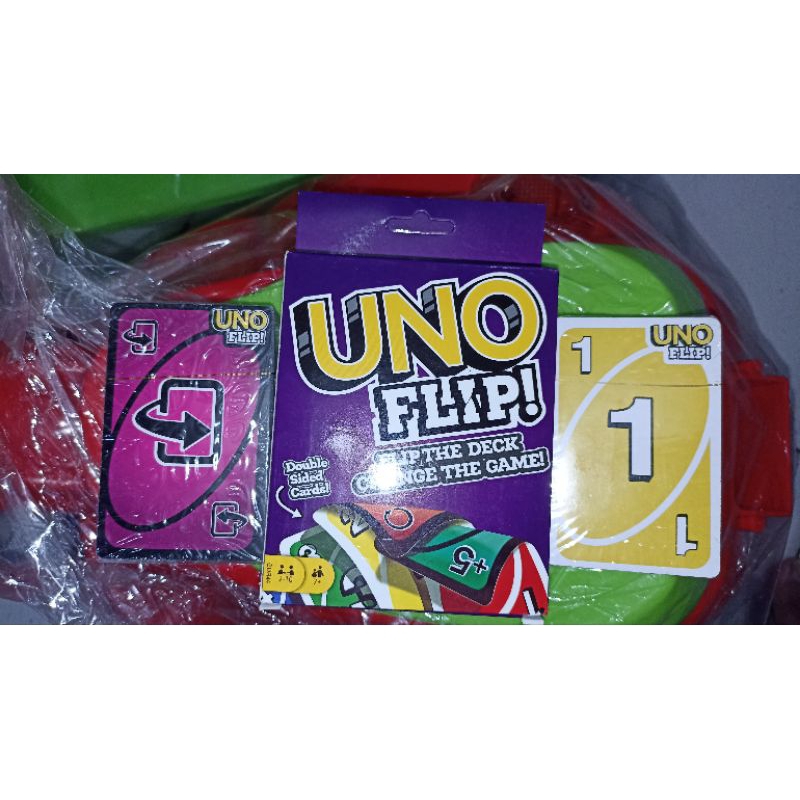 UNO0 FLIP CARD Mainan Kartu UNO0 Flip