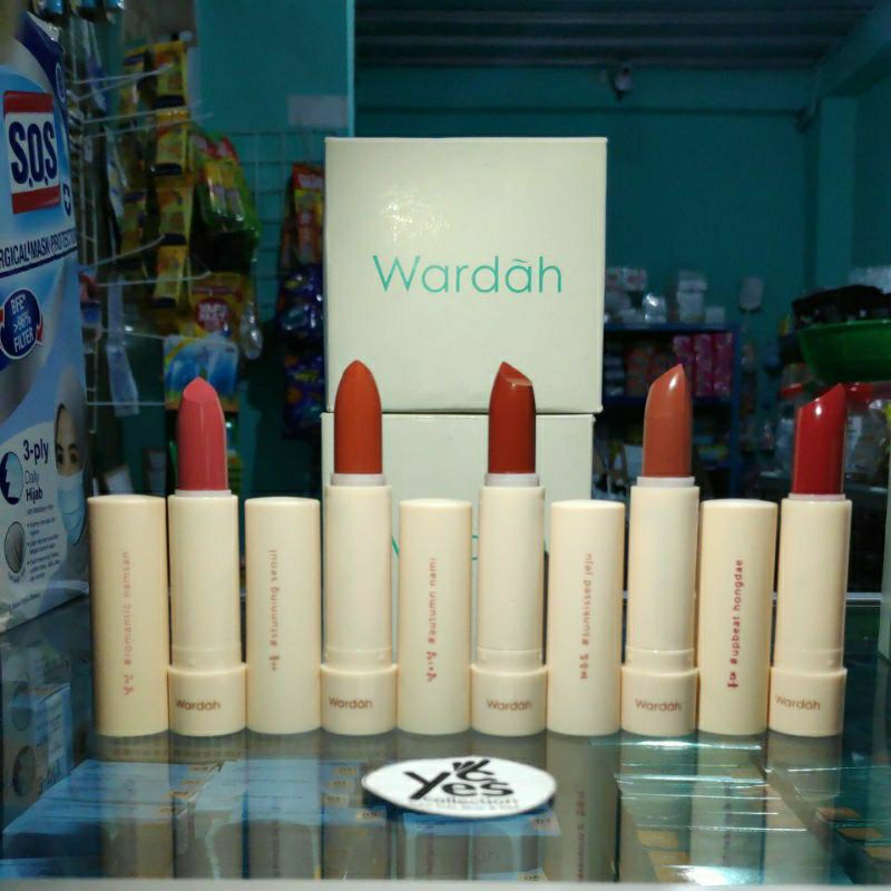 Wardah Colorfit Ultralight Matte Lipstick Korea Edition 3.6 g Makeup Bibir Lipstik Stick Putar