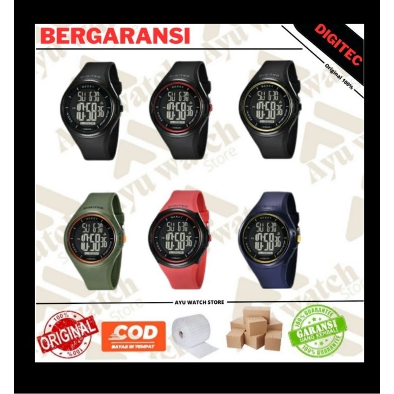 Jam Tangan Touch Screen DG 8086 Pria Original