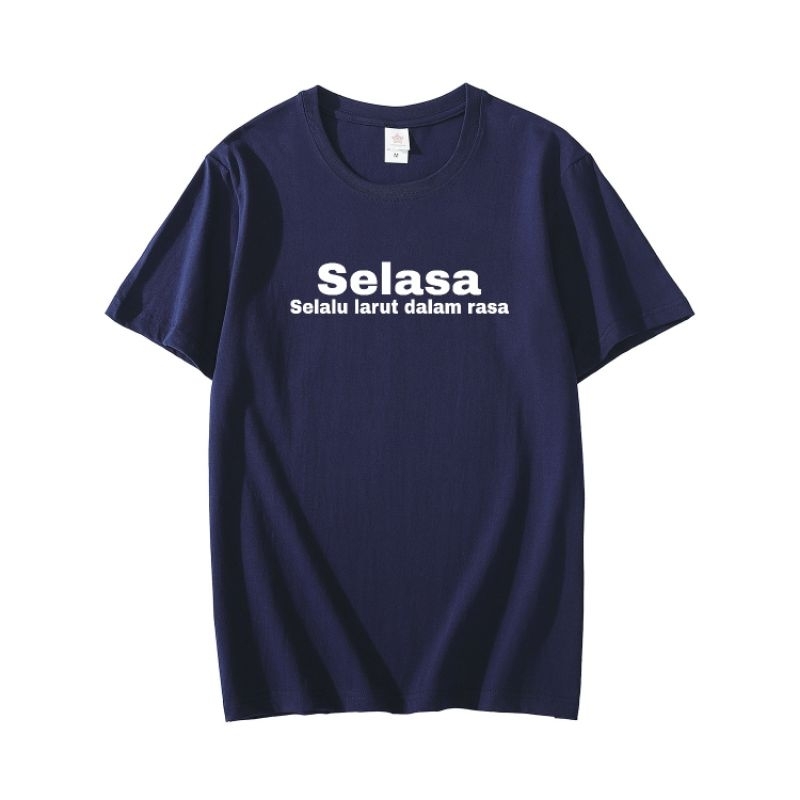 Kaos Pria Baju Oblong Dewasa Lengan Pendek Cowok Cewek Pakaian Atasan Dewasa Unisex Selasa Tshirt Distro