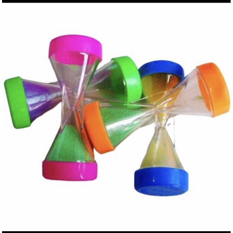 Pasir waktu warna warni/mainan anak/mainan edukasi