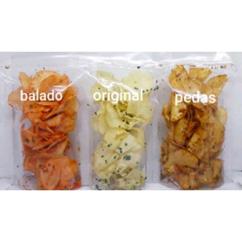 

KRIPIK SINGKONG 75 GRAM/CEMILAN SINGKONG