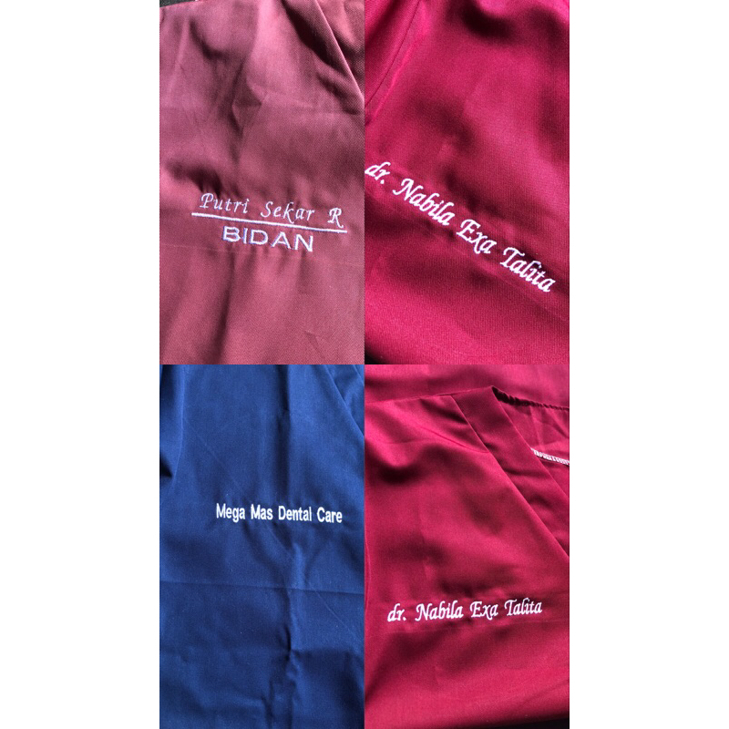 (BACA DESKRIPSI)  Link bordir baju oka/baju ok/baju jaga TERMURAH