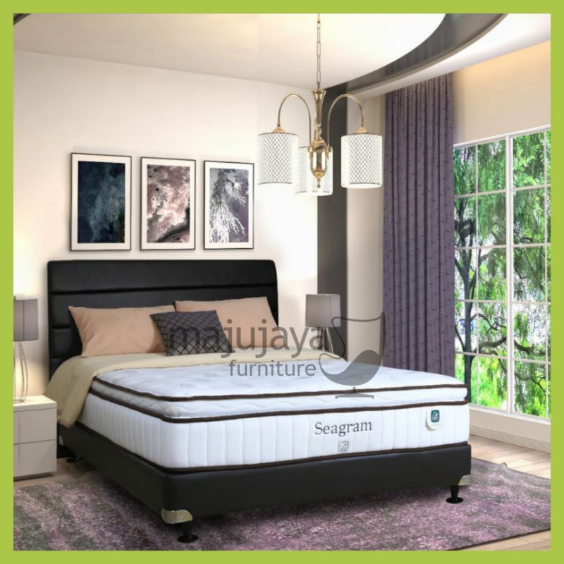 Kasur Springbed Airland Memory Foam Latex Seagram