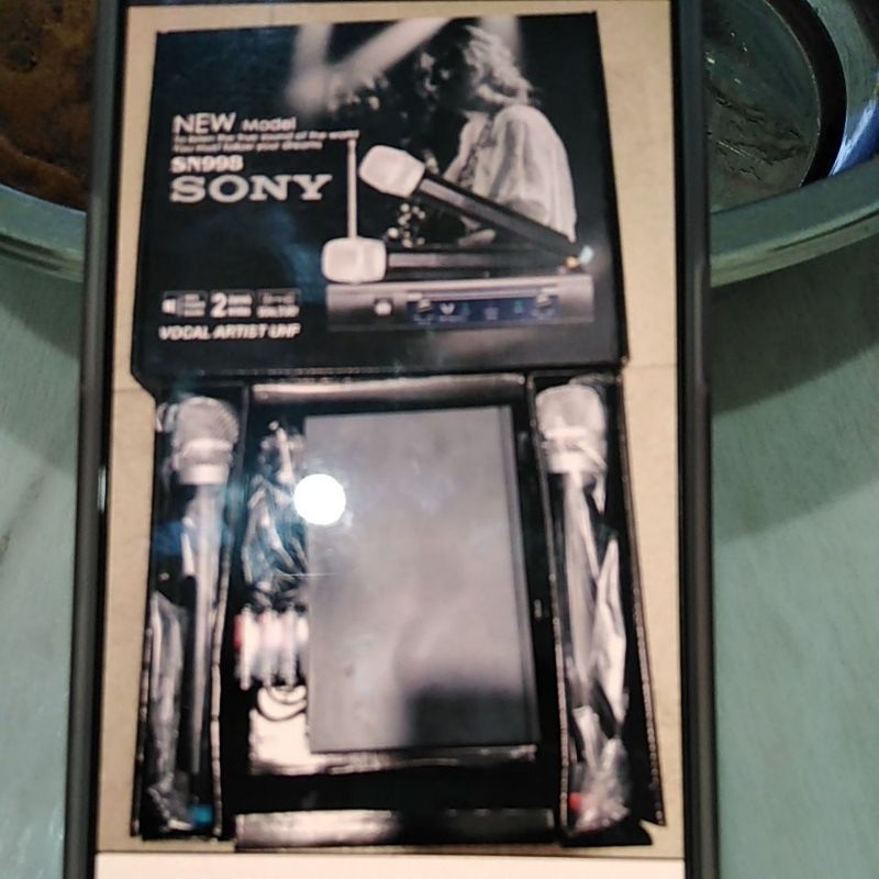 MIC / MICROFON SN 998 MIK DOBLE WIRELESS