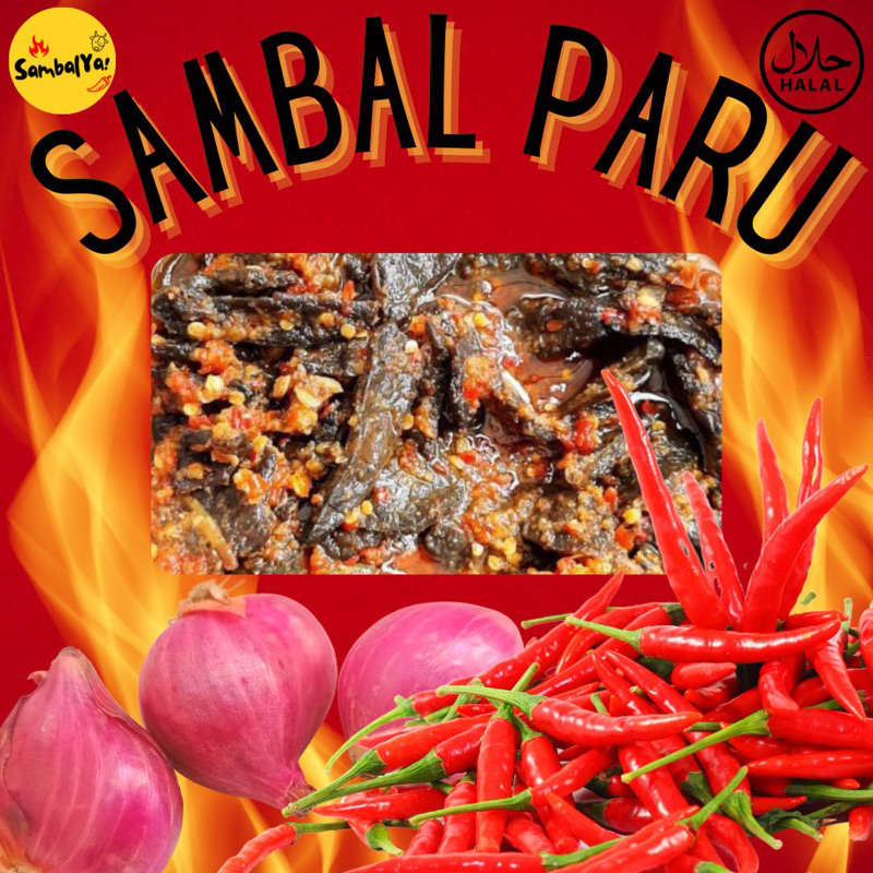 

Sambal Paru kemasan kenyang 500g-SambalYa