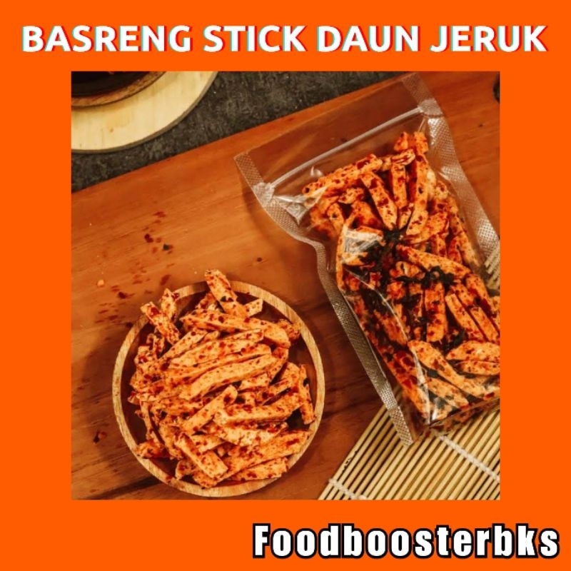 

Basreng stick pedas daun jeruk gurih 100gr