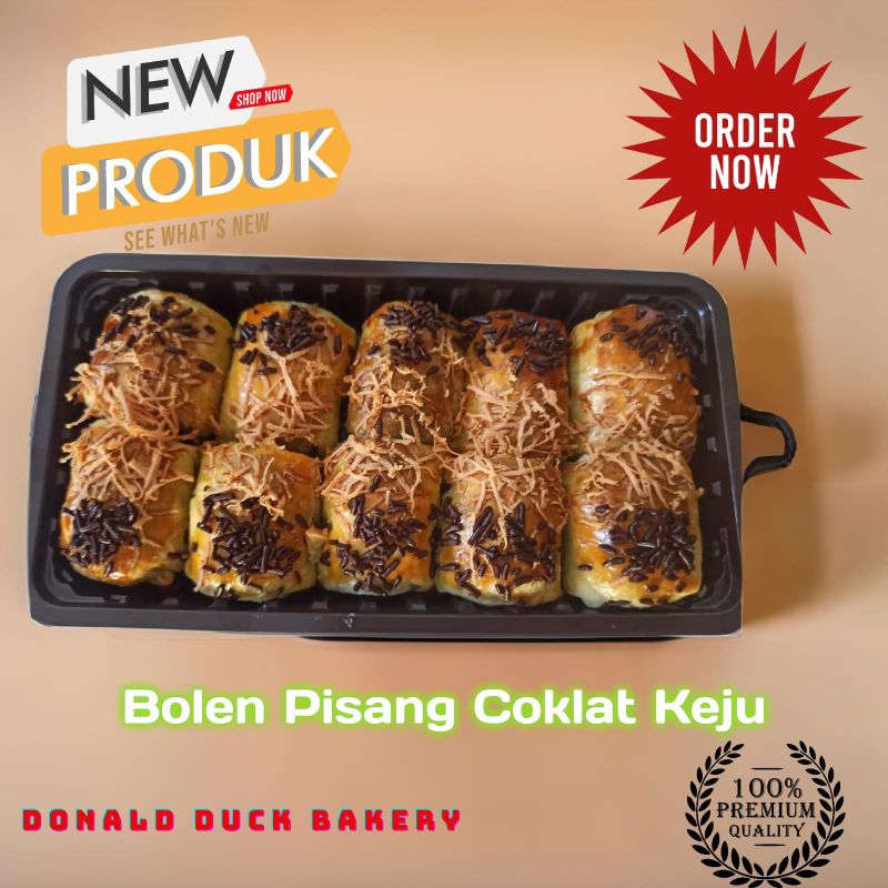 

Bolen Pisang Coklat Keju Premium