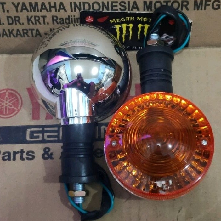 Lampu Riting Sen assy lampu Sen Bulat RX-K RX-S Congo RX100 RX125 DT100 L2 Super