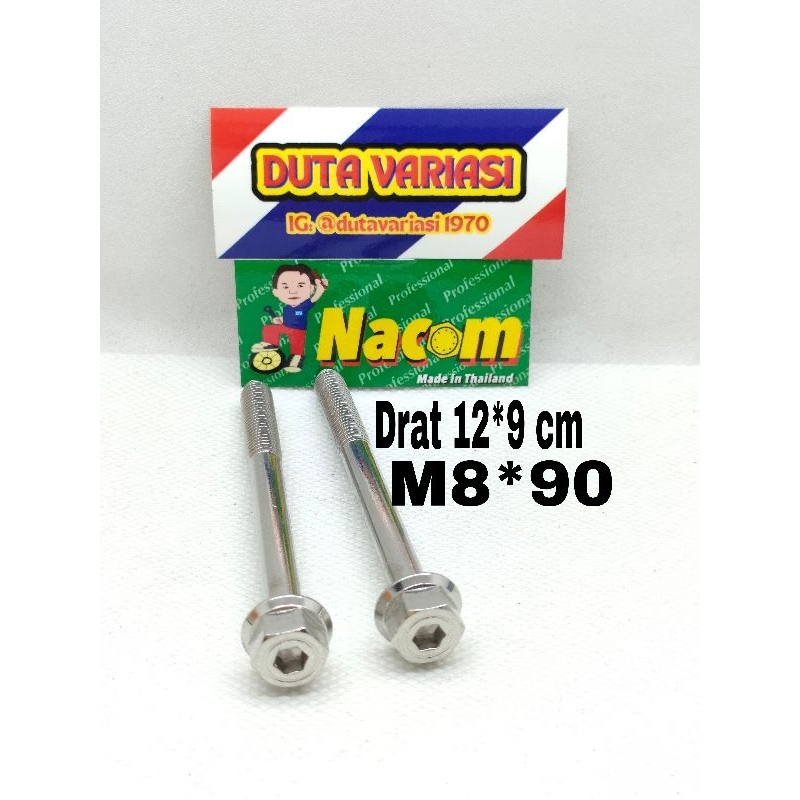 NACOM DV BAUT 2KUNCI DRAT 12*9 CM ( M8*90 )