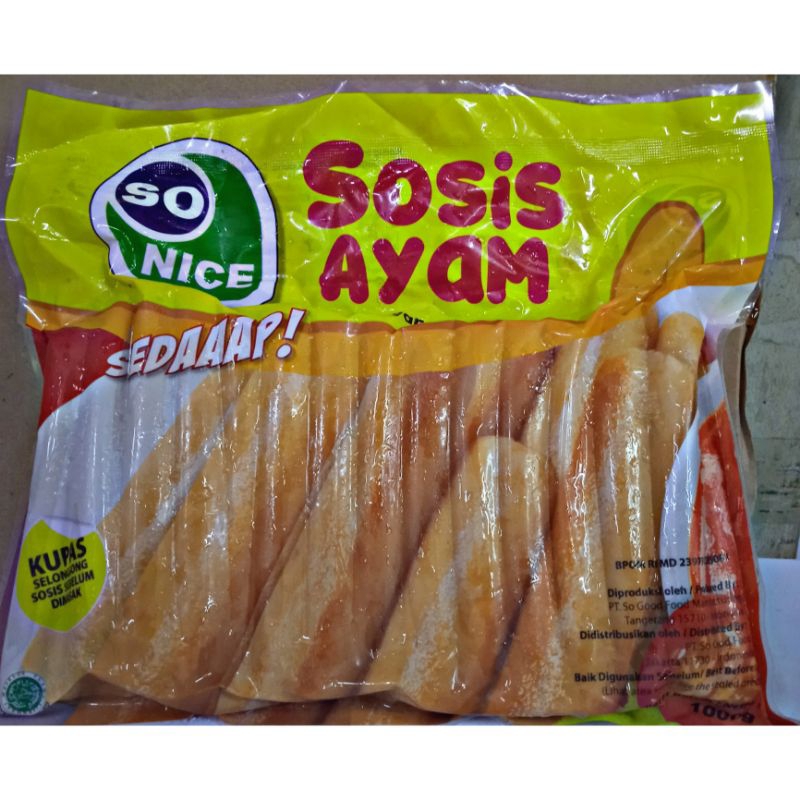 

So Nice Sedap Sosis Ayam 1 kg