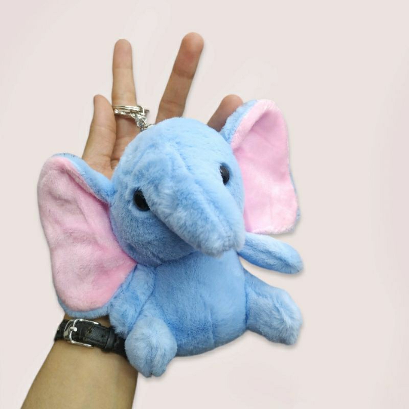 Boneka Keychain Gajah - MP1511 - Gantungan Kunci Boneka