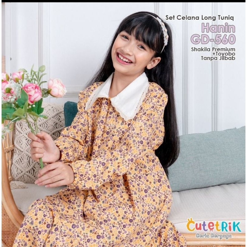 Set Celana Long Tunik cutetrik