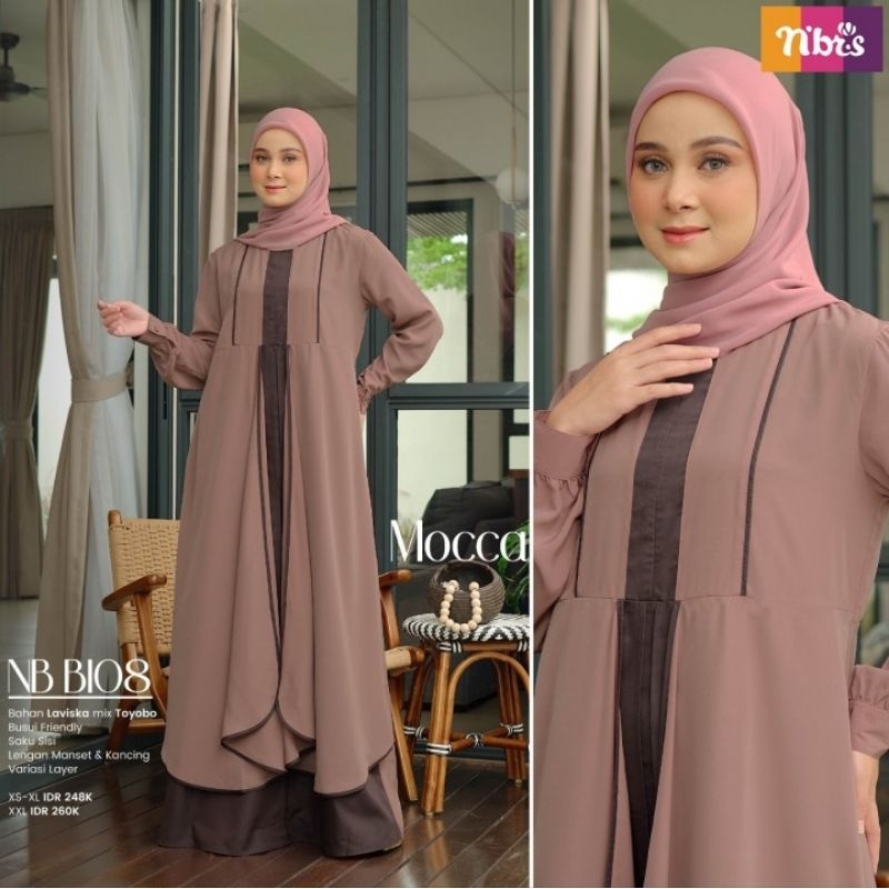 GAMIS NIBRAS NB 108 GAMIS NIBRAS TERBARU 2023