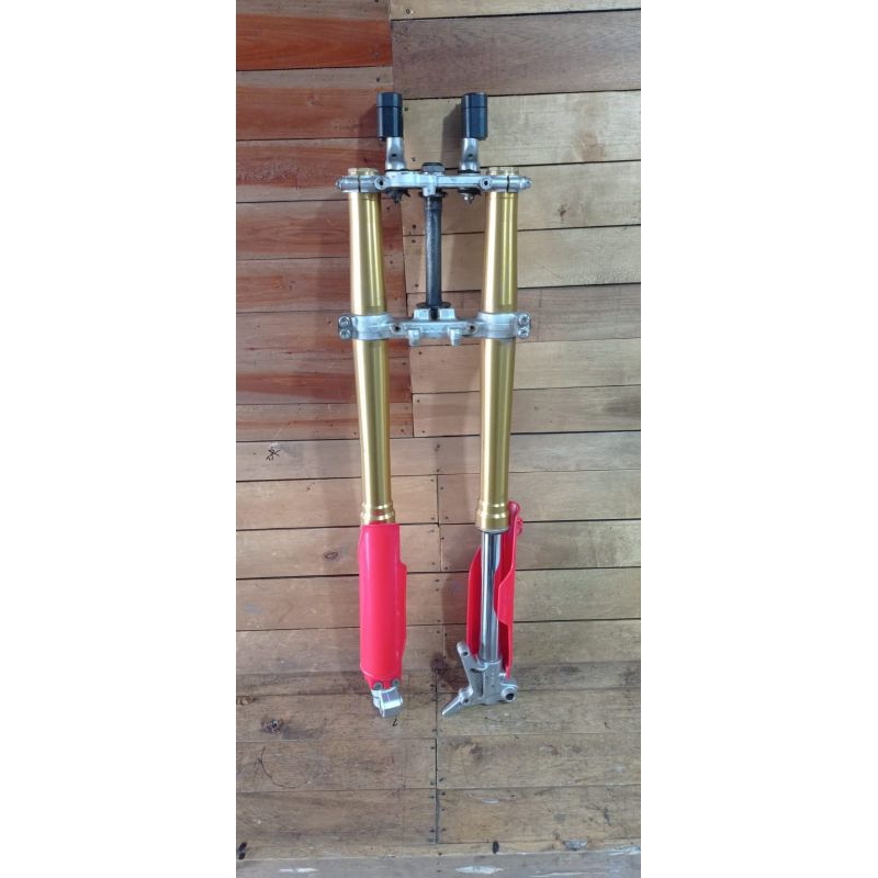 USD up side down shok shock shockbreker sok depan upside upsidedown set Honda trail CRF150L CRF 150 