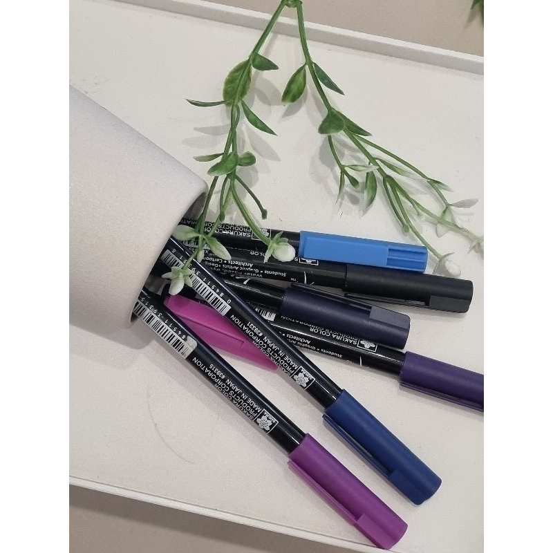 

(unsealed) koi set brush pen (6)