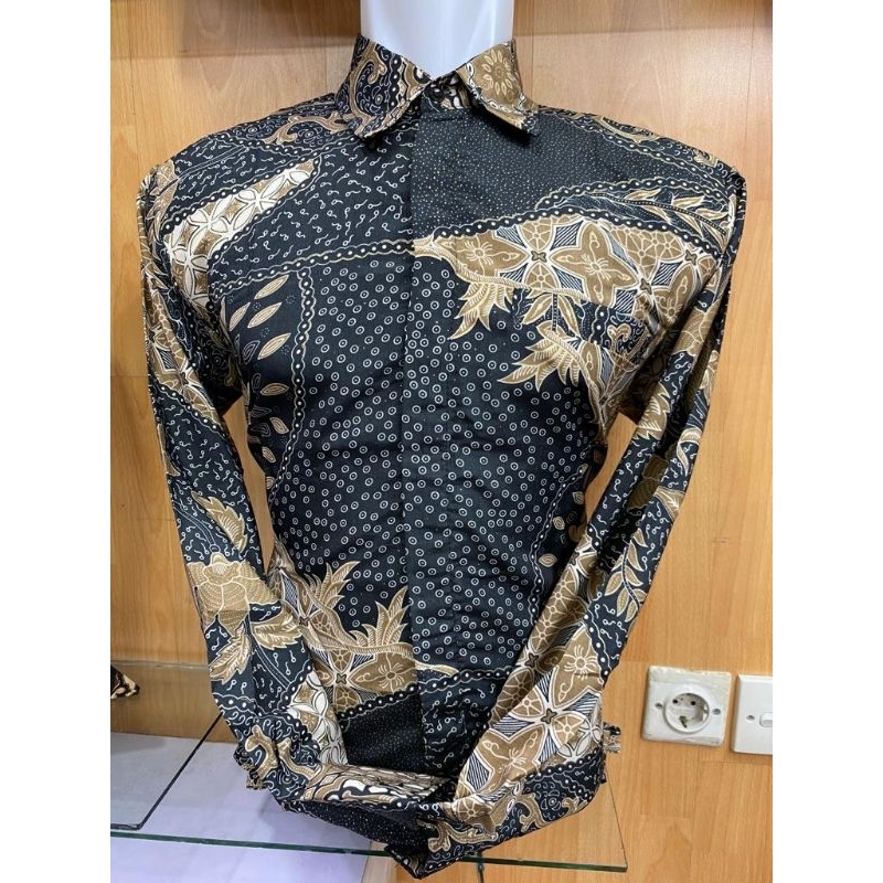 Kemeja tangan panjang batik/Batik kondangan modern