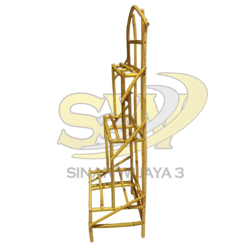 keranjang rotan keranjang parcel besar kotak 3 susun 24x33x97