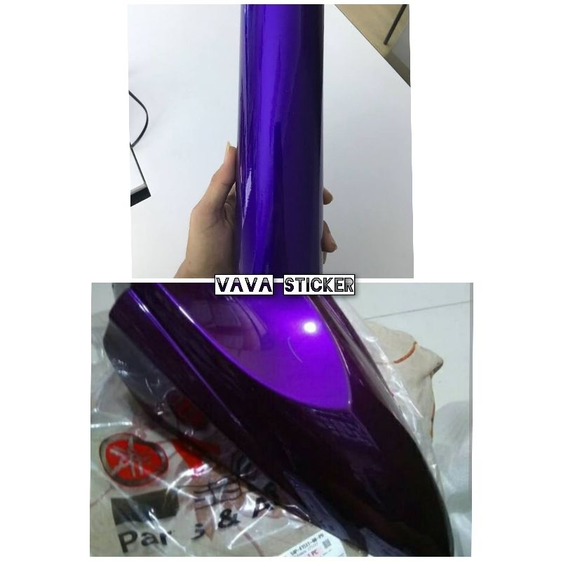 Sticker skotlet motor ungu violet candy/sticker skotlet ungu violet