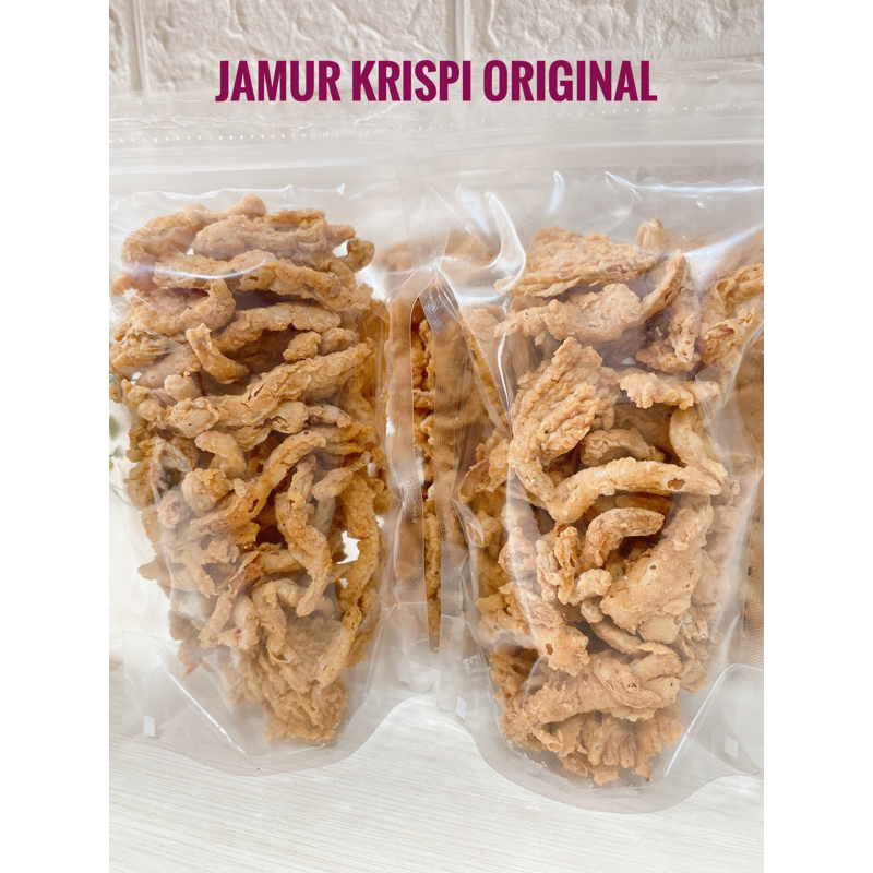 

keripik jamur crispy 100gr