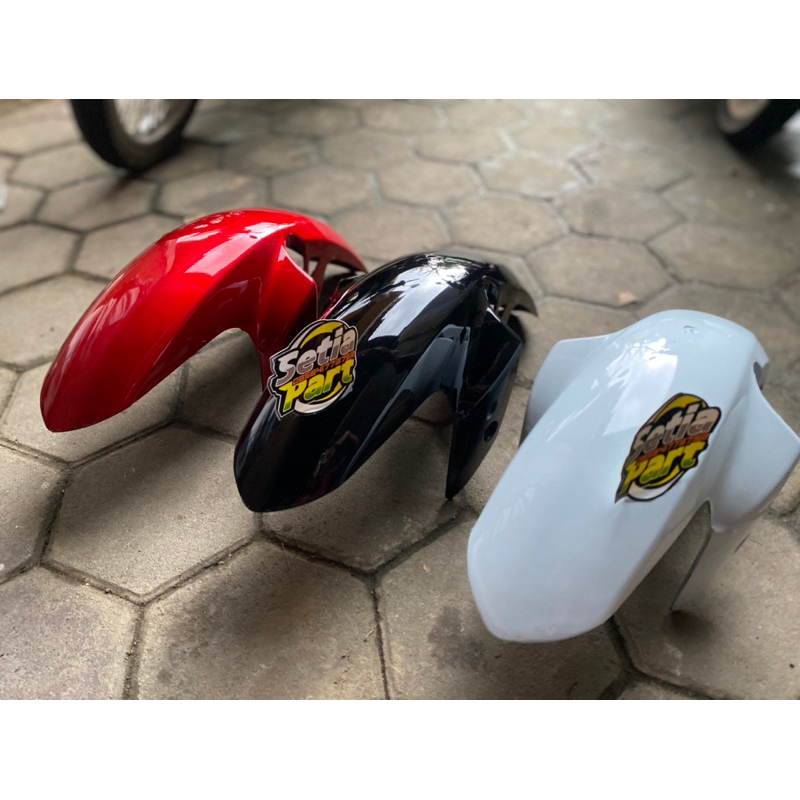 Spakbor Slebor Depan Yamaha Jupiter MX KING 150 V2 All warna Hitam Putih Merah Maroon biru hijau sil