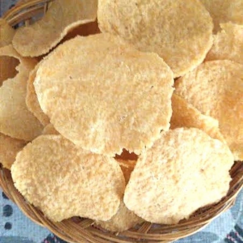 

Kerupuk Gendar atau Kerupuk Puli renyah 500 gram mentah