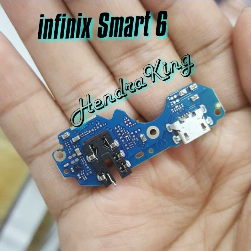 pcb konektor charger infinix smart 6